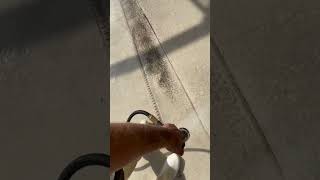 Satisfying Drain Unclogging  Channel Drain Flushing [upl. by Ahsiema78]