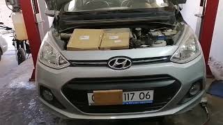 Problème kit dembrayage broute et manque tirage Hyundai Grand I10 [upl. by Atilef]