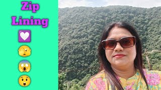 Zip lining vlog 😱😲🫣💟ziplining vlog dangerous funride enjoyment vlog fun vlog travel trip [upl. by Toh502]