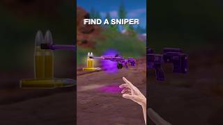 How to ACTUALLY Find a Sniper in Fortnite Season 2 Chapter 5 [upl. by Clayborn]