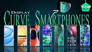 Top 8 Curve display phones in 2023 ⚡Best curved Display phone under your budget in india [upl. by Felicidad]