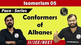 Isomerism 05  Conformers of alkanes l Degree of Unsaturation l calculation of Number of Isomers [upl. by Maximilianus]