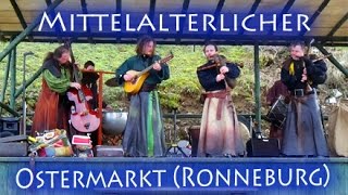 VLog 225 Mittelalterlicher Ostermarkt  Ronneburg  FMA Follow me around [upl. by Ayyn]