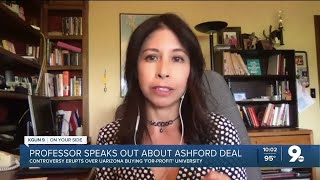 UArizona professor speaks out about Ashford University acquisition [upl. by Yro639]