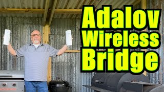 Adalov Wireless Bridge Installation amp Testing for FAST Network Connectivity for remote locations [upl. by Ethyl]