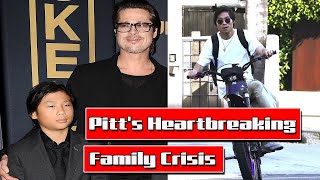 Brad Pitt Devastated as Estranged Son in Hospital After Shocking Bike Crash – Inside the Family Feud [upl. by Almeeta470]