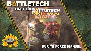 Battletech Kurita Force Manual  First Look [upl. by Eatnwahs]