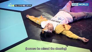 Im the best dancer Feeldogs breathtaking dance steps The Unit20180103 [upl. by Shirl541]