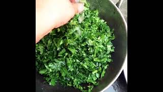 Aloo palak recipe 🙏 plz subscribe my chanel [upl. by Hembree]