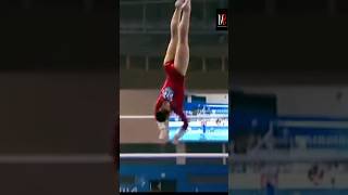 🔥women’s uneven bars 😱😱championship gymnasticshorts [upl. by Euqinahs]