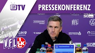 Pressekonferenz  VfL Osnabrück  1 FC Kaiserlautern [upl. by Dadinirt204]