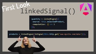 First Look at Angulars new linkedSignal [upl. by Clemmie]