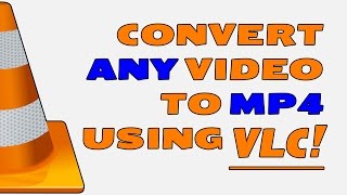 Convert video to mp4  How to Convert video files to mp4 using VLC Media Player [upl. by Gotcher]