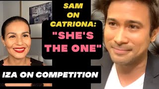 quotShes THE ONEquot SAM Milby on marrying CATRIONA Gray one day  IZA Calzado on COMPETITION in SHOWBIZ [upl. by Paugh]