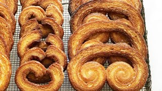 Martha Stewart’s Easy 3 Ingredient Palmier Cookies  Martha Bakes  Shorts [upl. by Lesak]