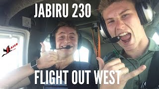 Two 16 Year Olds Heading West  Jabiru 230  Cockpit Audio [upl. by Erminia336]