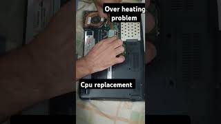 Heating problem Lenovo T410 cpu replacement computerhardware laptop computerparts [upl. by Vharat]