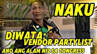 DIWATA TATAKBO RIN NG CONGRESSMAN VENDOR PARTYLIST🤔 MAKAKAYA KAYA [upl. by Joachim]