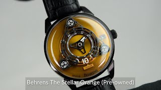 Behrens The Stellar Orange Preowned [upl. by Elleniad]