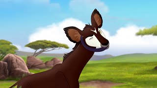 The Lion Guard Meet Ajabu the Okapi  The Imaginary Okapi HD Clip [upl. by Constantia]