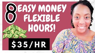 8 PartTime Work from Home Jobs 2024 Earn 35hr [upl. by Kotz605]