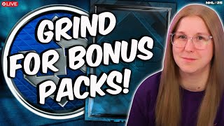 NHL 25 BONUS PACK GRIND [upl. by Ahsekal204]