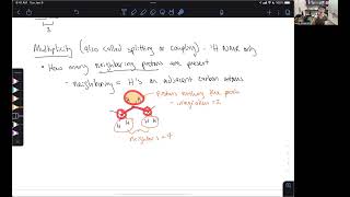 NMR Integration and Multiplicity [upl. by Madlen429]