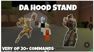 OP DA HOOD STAN JOJO SCRIPT  VERY OP  HAS OVER 30 COMMANDS  WORKS ON EVERY EXCUATOR  PC amp MOB [upl. by Lletniuq]