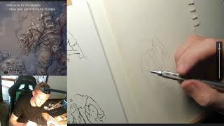 Mastering Anatomy Drawing Practice Live Stream [upl. by Anicart]