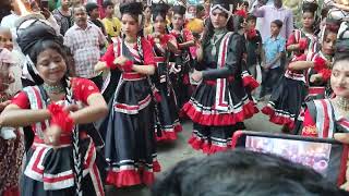 mob  9851480623 । Rajasthani dance । Santipur। loknath dance group। [upl. by Ehav73]