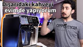 Philips EP544790 Tam Otomatik Espresso makinesini denedik “Artık dışarıda kahve içmek istemeyenler [upl. by Warchaw]