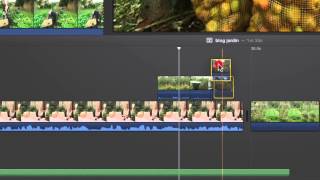 iMovie 10 8 Insérer connecter remplacer un plan [upl. by Tillford876]