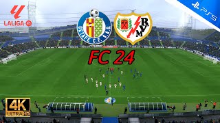 EA SPORTS FC 24  PS5 4K  Getafe CF vs Rayo Vallecano  LaLiga EA Sports  Jornada 19 [upl. by Lenni358]