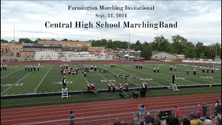 20240921 •Central High School Marching Band •Farmington Marching Invitational [upl. by Htebazila]