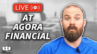 Learn Copywriting Live in Agora Financial HQ [upl. by Ahsan]