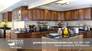 Homewood Suites Grand Rapids Hotel [upl. by Sheeb948]