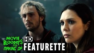 Avengers Age of Ultron 2015 Featurette  Meet Quicksilver amp the Scarlet Witch [upl. by Eglantine]