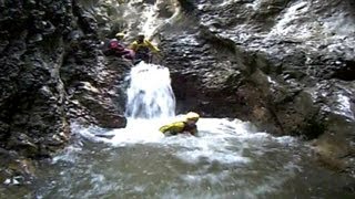 Wildwasser Funsport Canyoning Cortina dAmpezzo 1  Abenteuer Alpin 2012 Folge 61 [upl. by Ytomit]