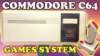 1990 COMMODORE C64 GAMES SYSTEM Review Cartridge Door Fix Modern Mods GS and NonGS Games Review [upl. by Hale]