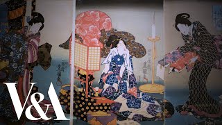 Exhibition – Kimono Kyoto to Catwalk  Curator Tour 2 of 5 [upl. by Annawoj]