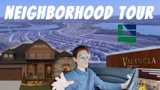 Valencia on the Lake  Neighborhood Tour  New Construction  Little Elm TX [upl. by Bebe]