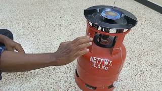 Small Gas Cylinder with Stove [upl. by Alegnaoj]