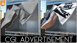 Create CGI Ads in Blender  Blender VFX tutorial [upl. by Gifferd722]