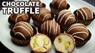 4Ingredient Cream Cheese Truffles Recipe  Homemade Chocolate Treats [upl. by Yllib583]