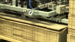 IKEA Robot packaging line made by Teamster AB [upl. by Bowles]