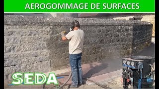 Comment décaper des surfaces facilement  Technique dAérogommage  Seda [upl. by Ijan]