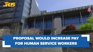 Seattle City Council drafts resolution to help increase pay for nonprofit human services workers [upl. by Arbba]