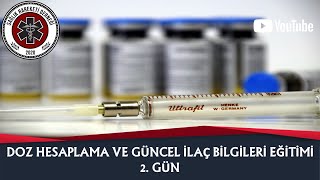 Doz Hesaplama ve Güncel İlaç Bilgileri Eğitimi 2Gün [upl. by Nwadrebma]