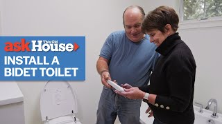 How to Install a Bidet Toilet  Ask This Old House [upl. by Autum385]