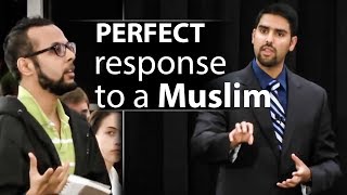 PERFECT response to a Muslim questioning the nature of Christ  Nabeel Qureshi [upl. by Keenan]